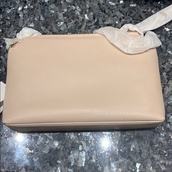 🚫Tory Burch Bombe Chain Crossbody In Light Oak - Picture 4 of 8